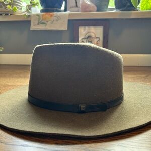 Stylish Olive Green Wool Hat